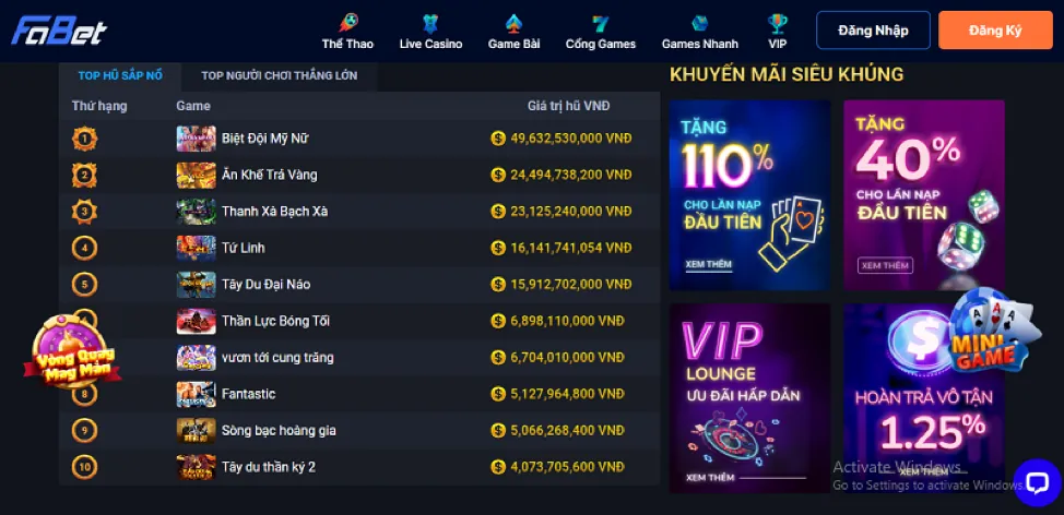 Chương Trình VIP Độc Quyền J88DL Nổ Hũ